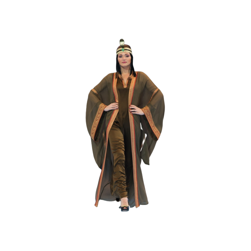 Green Long Women Dress - Imagem 2
